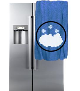 Холодильник Zigmund & Shtain : намерзает снег, лед на стенке