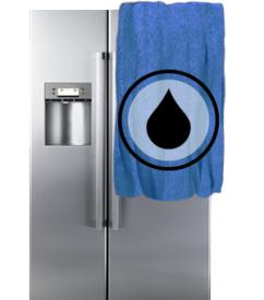 Холодильник Zigmund & Shtain : течет, капает вода, потек